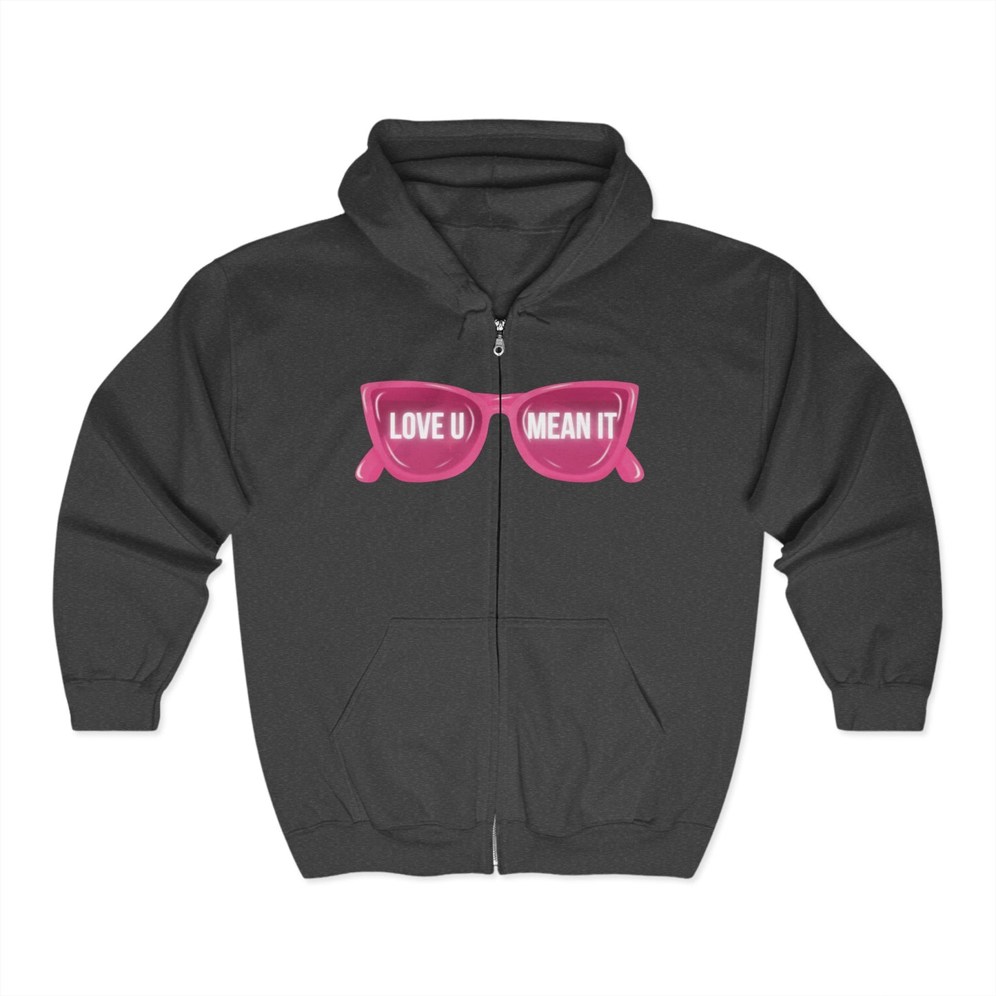 LYMI Pink Shades Zip Up Hoodie