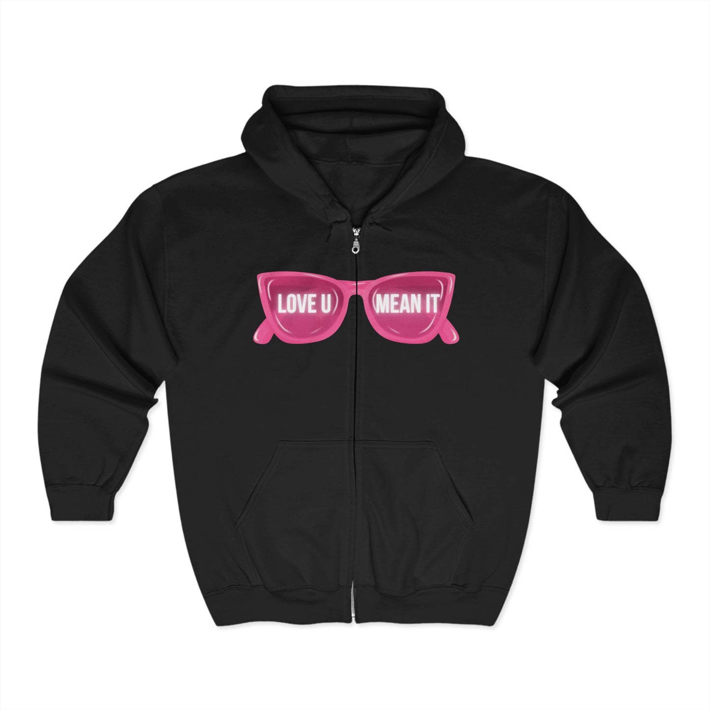 LYMI Pink Shades Zip Up Hoodie