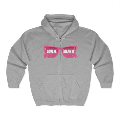LYMI Pink Shades Zip Up Hoodie
