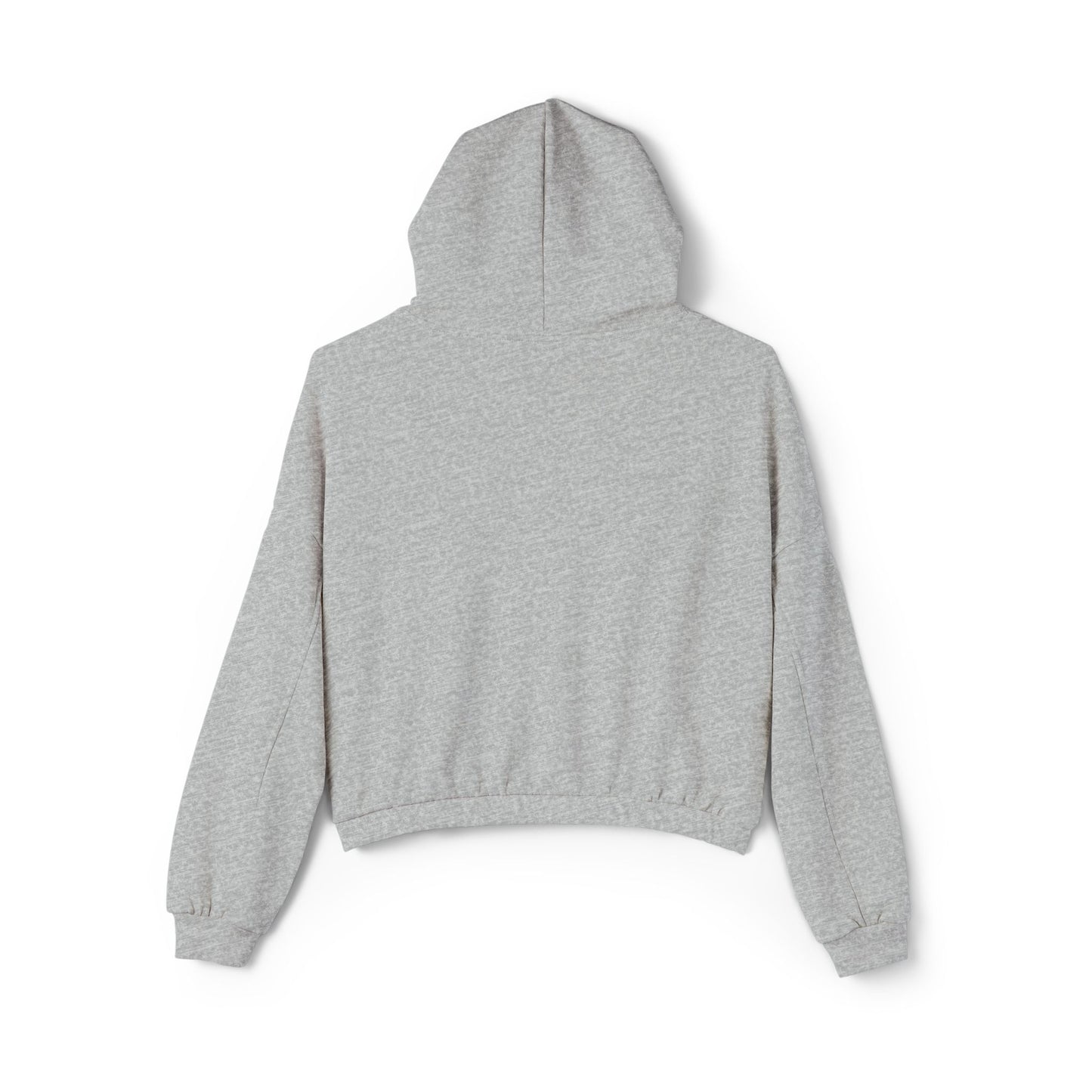Bravo is My Self Care Cropped Hoodie - Grey