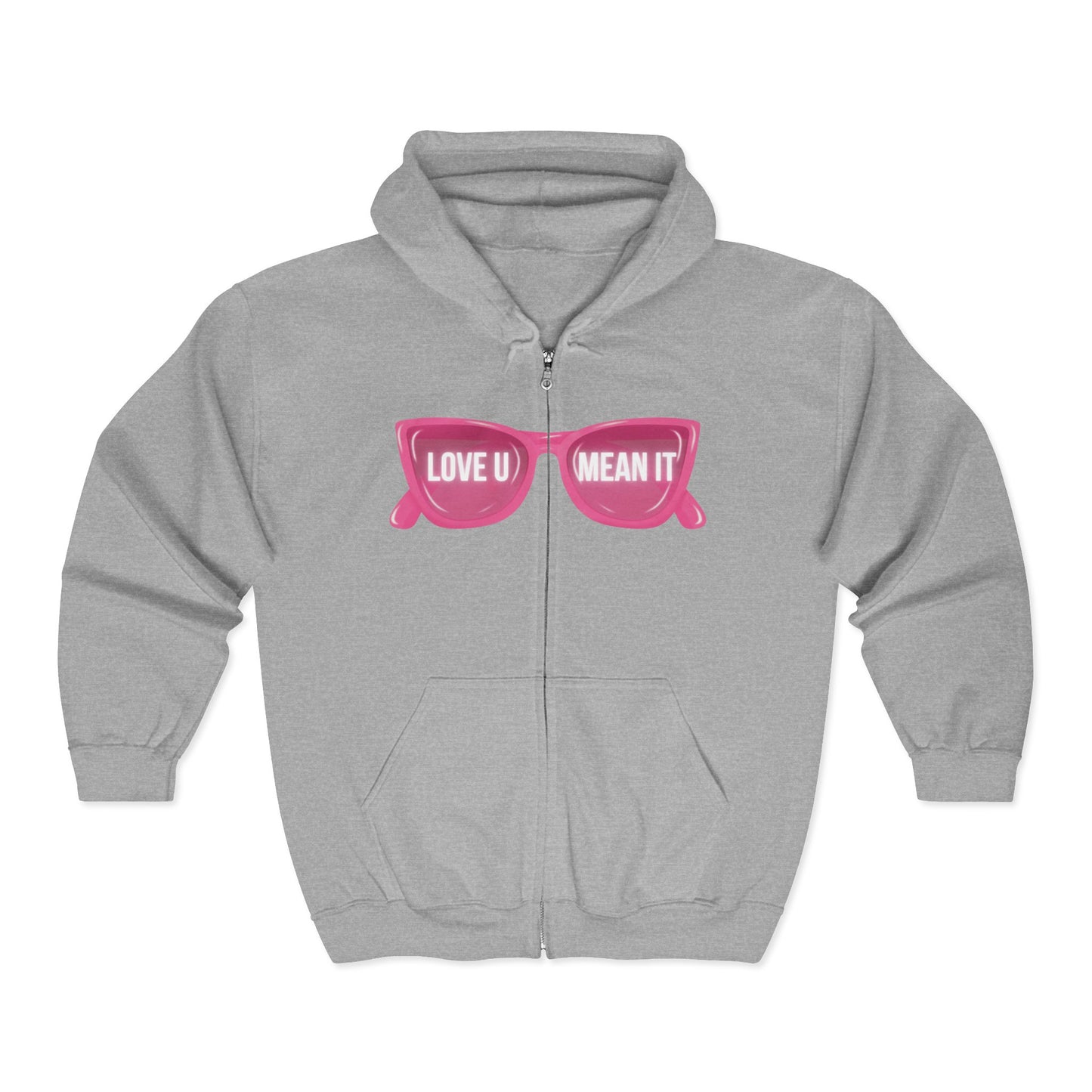 Pink Shades LYMI Zip-Up Hoodie