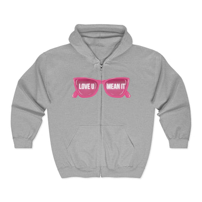 Pink Shades LYMI Zip-Up Hoodie