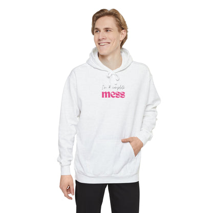 I'm a Complete Mess Hoodie - White