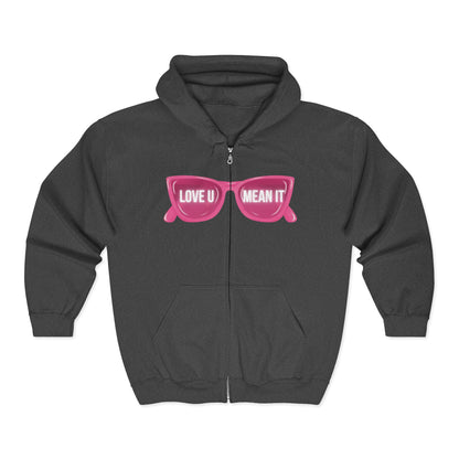 Pink Shades LYMI Zip-Up Hoodie