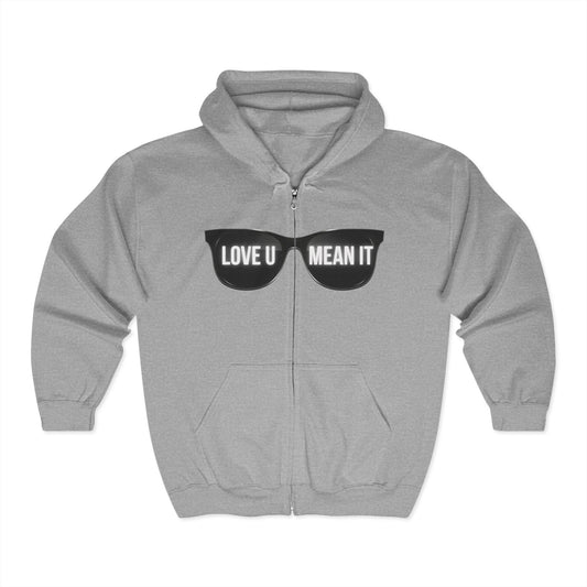 LYMI Black Shades Zip Up Hoodie