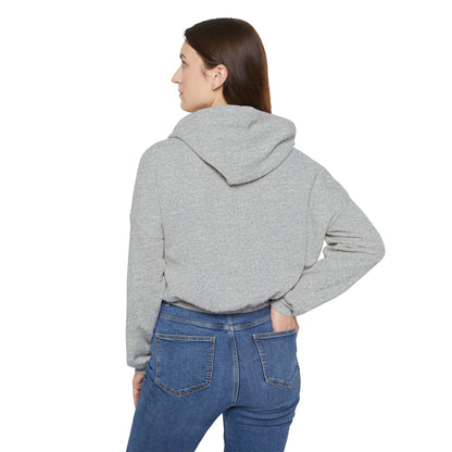 Bravo is My Self Care Cropped Hoodie - Grey