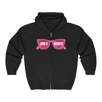 Pink Shades LYMI Zip-Up Hoodie