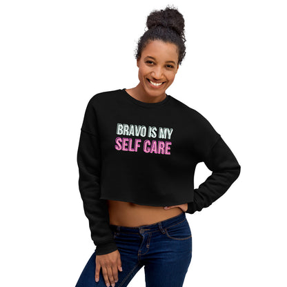 Bravo is my Self Care Cropped Sweater